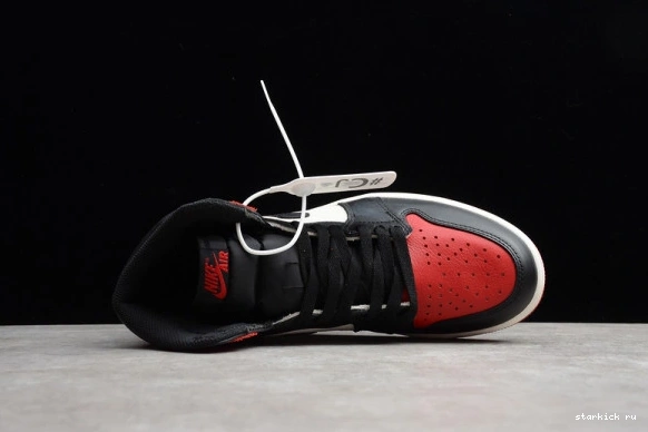 Retro Bred Toe High Air 555088-610 Jordan 1 555088-610 0802